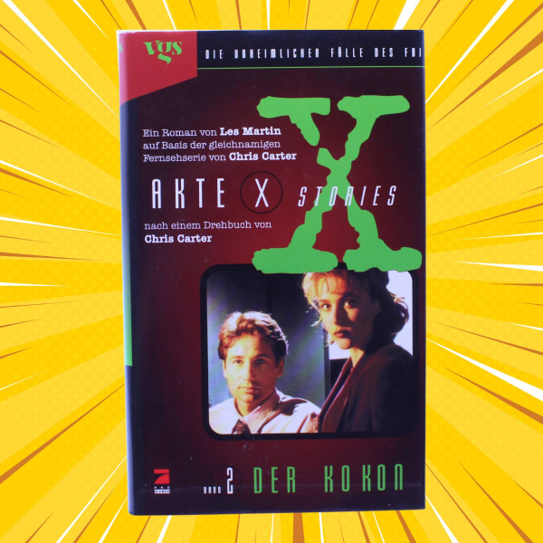 Akte X Stories Roman Nr. 2 Der Kokon (1995) | hoppla-stuff.de